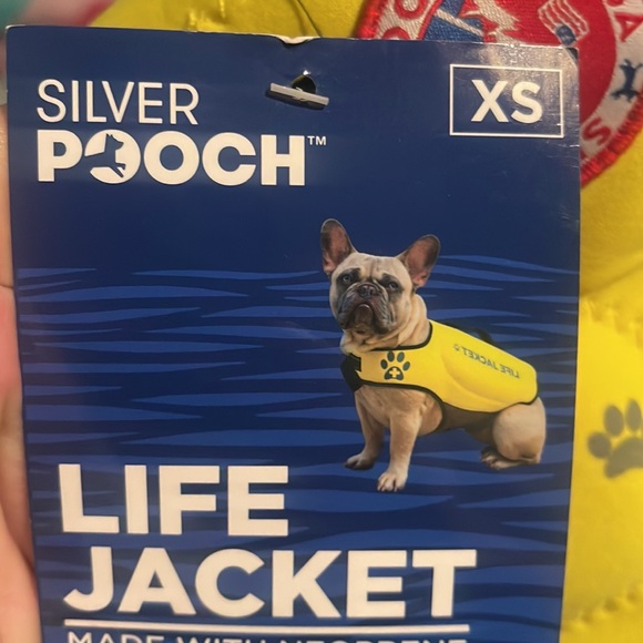 Silver Pooch Size XS Life Jacket for Dogs NWt - Picture 6 of 6